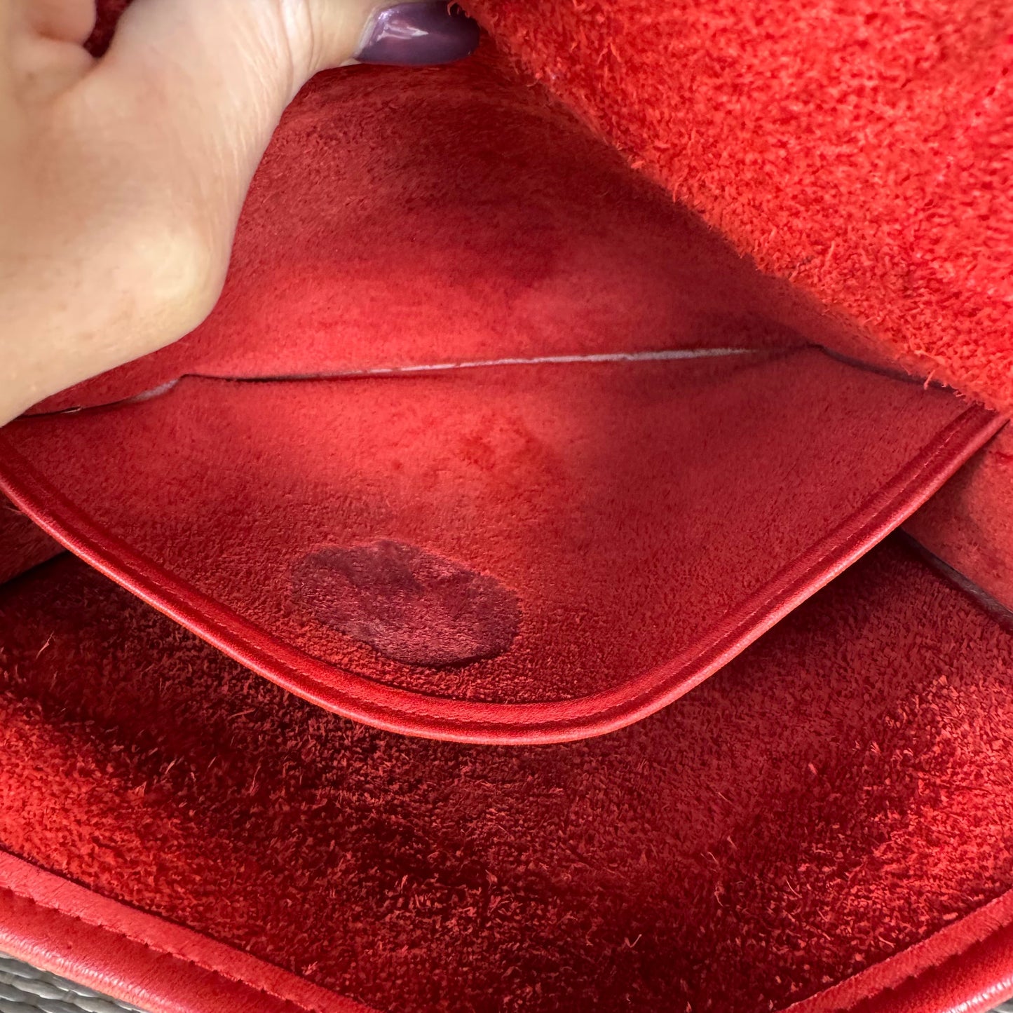 Vintage Coach Red Station Bag 5130π¬β‘
