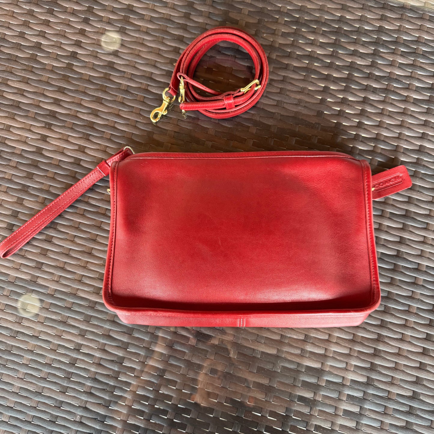 Vintage Coach Red Basic Bag 9455ππ₯