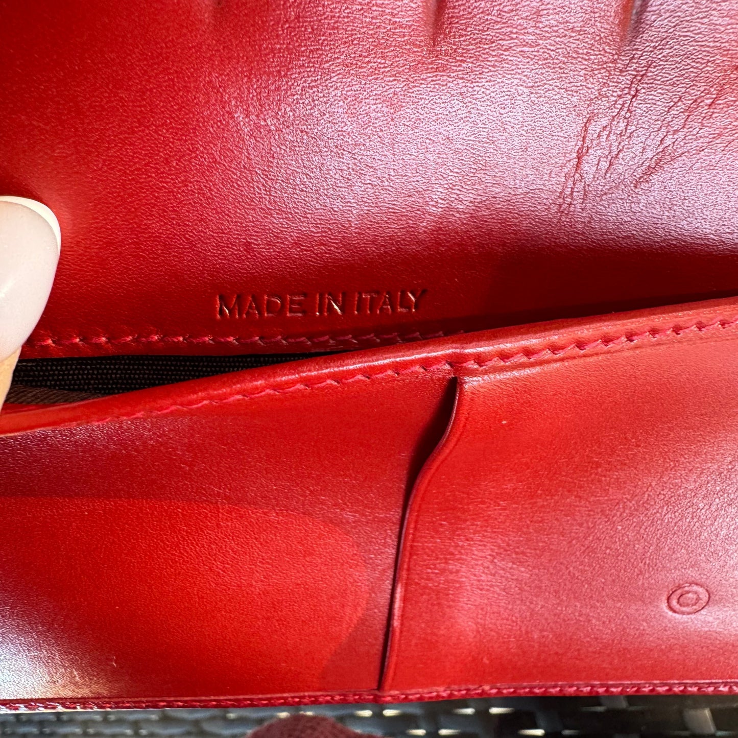 Vintage Coach Red Madison Pocket Organizer 4489πβ€οΈβπ₯