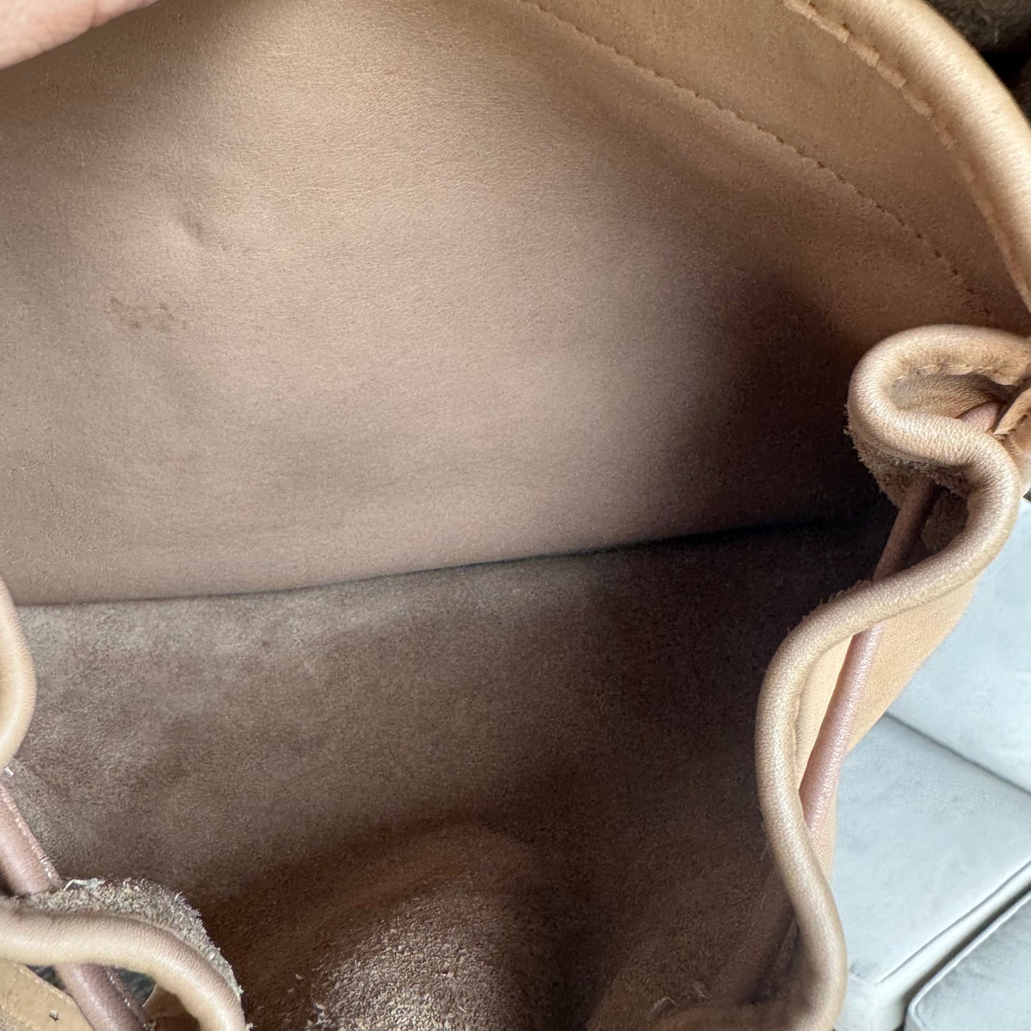 Vintage Coach 4050 Shoulder Bag In Taupe Lightweight Leather🍂✨