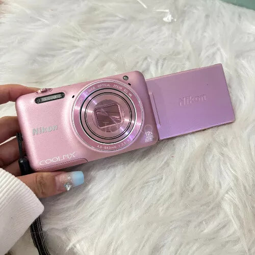 Nikon COOLPIX S6600 Pink 16.0MP Digital Camera used less๐๐
