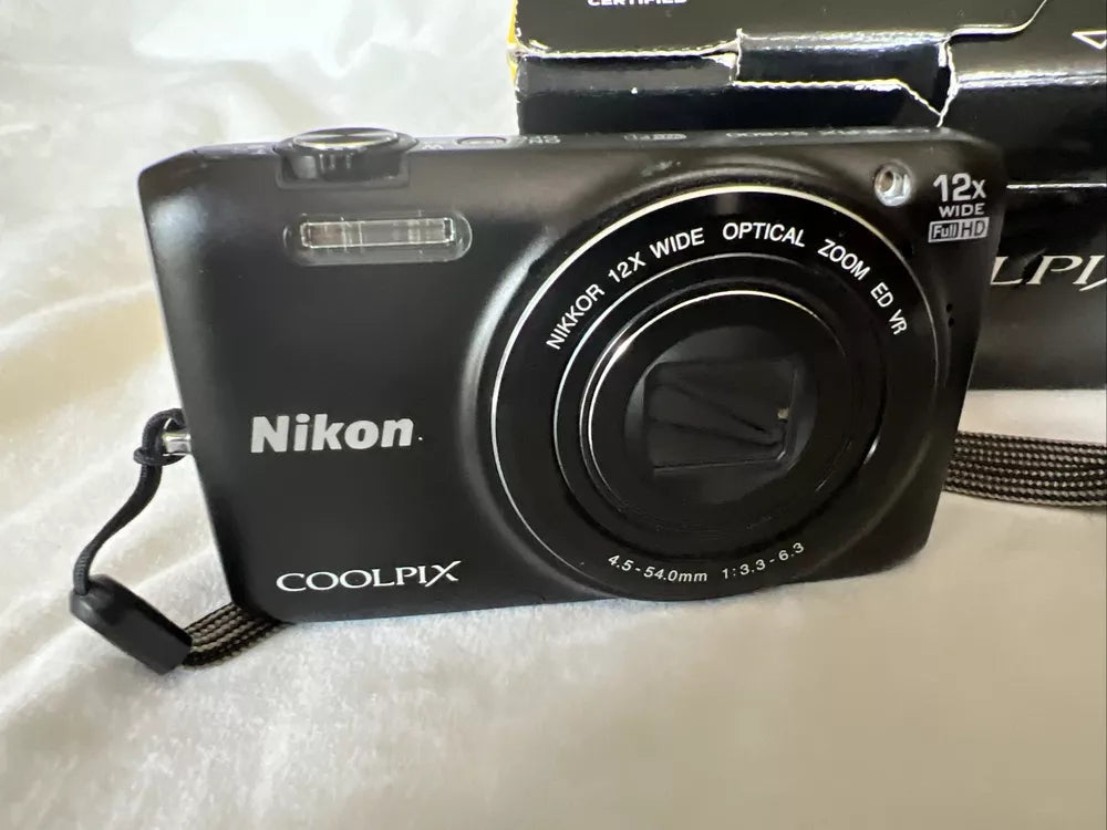 Used πβΛπ Nikon Coolpix S6800 16.0MP Compact Digital Camera with 12x Optical Zoom π₯ππ·