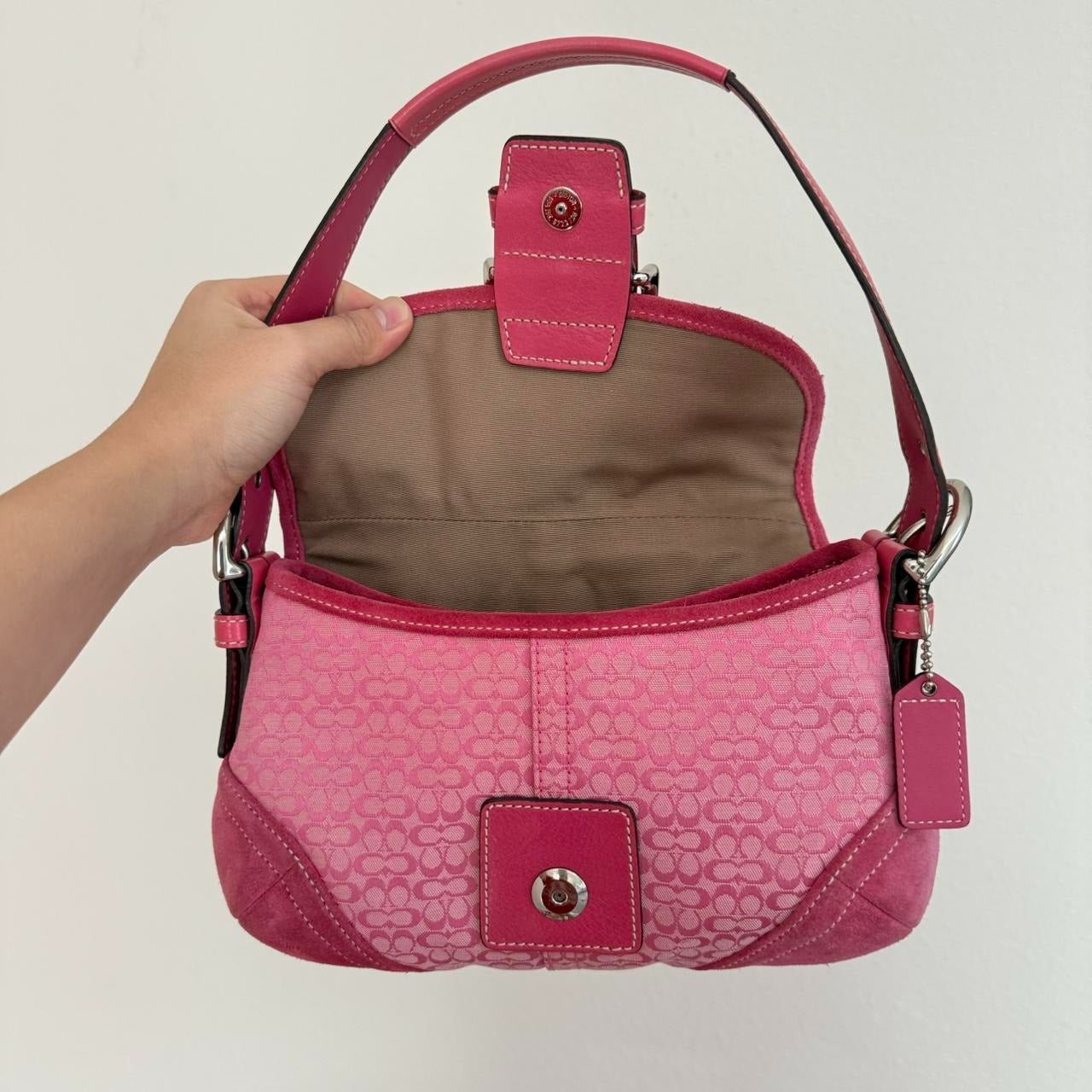 Vintage Coach Soho Jacquard shoulder bag