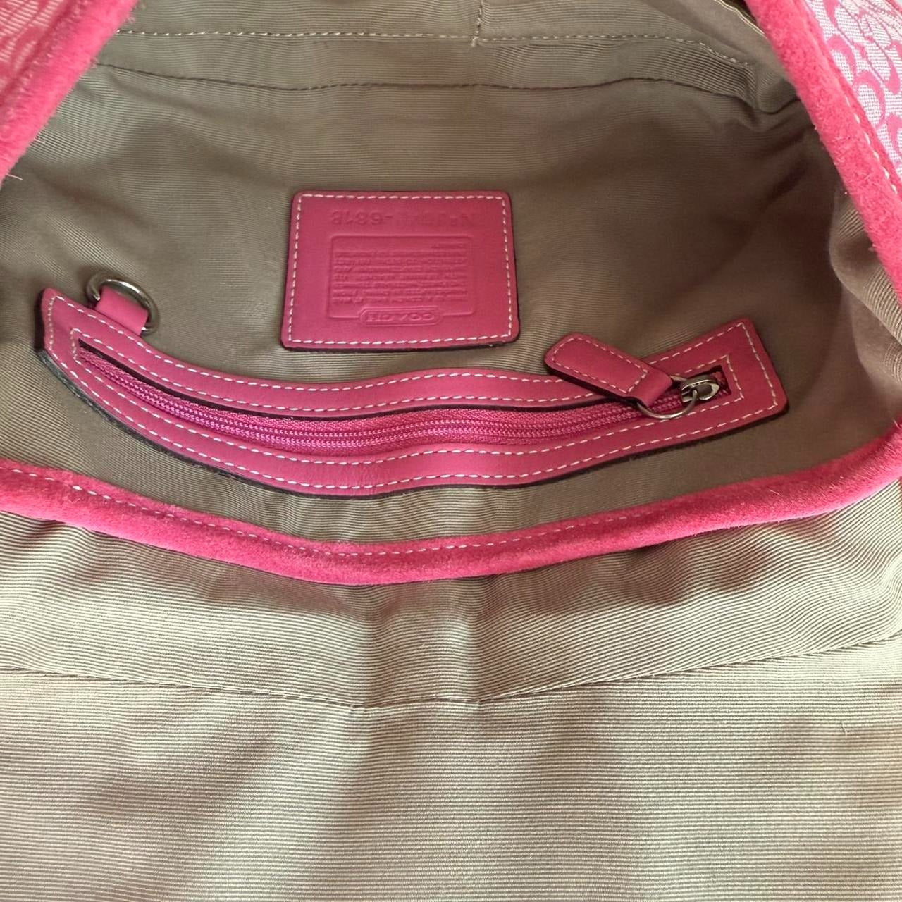 Vintage Coach Soho Jacquard shoulder bag