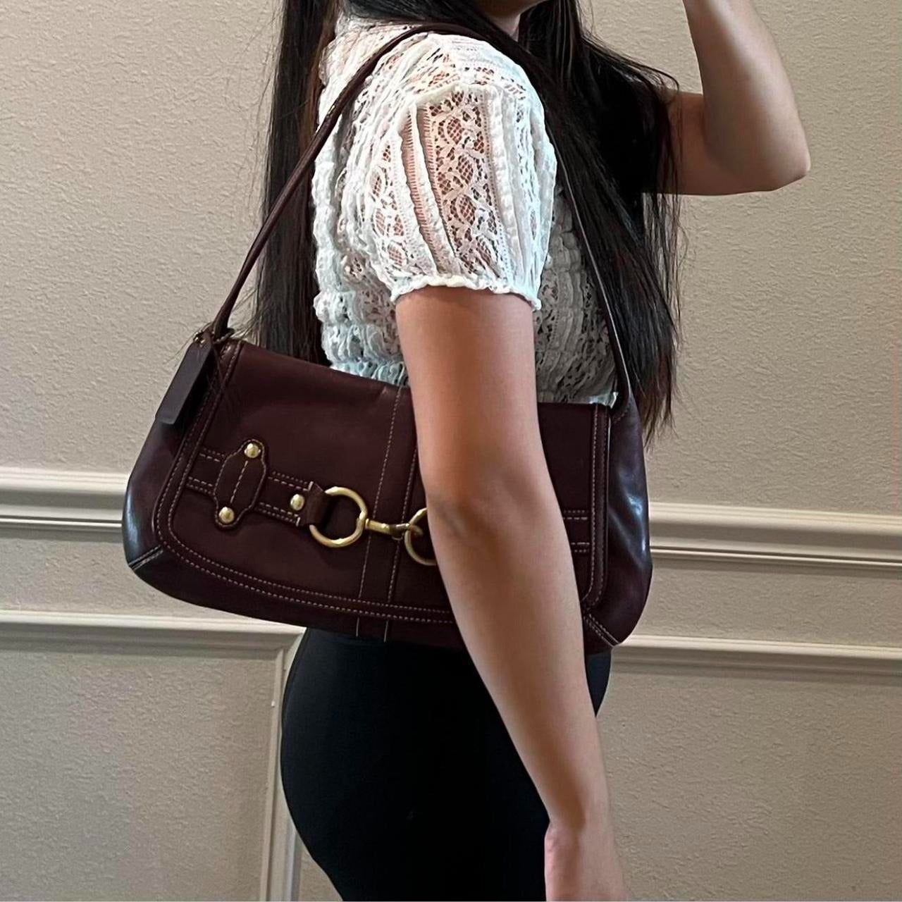 Authentic Coach Ergo Belted Flap Bag
