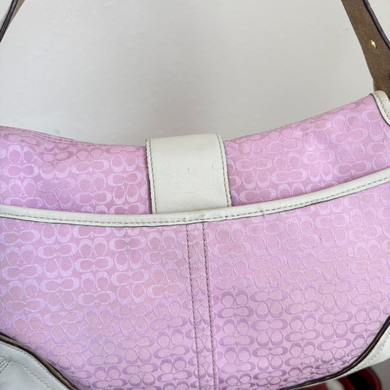 Vintage Coach Soho Jacquard shoulder bag