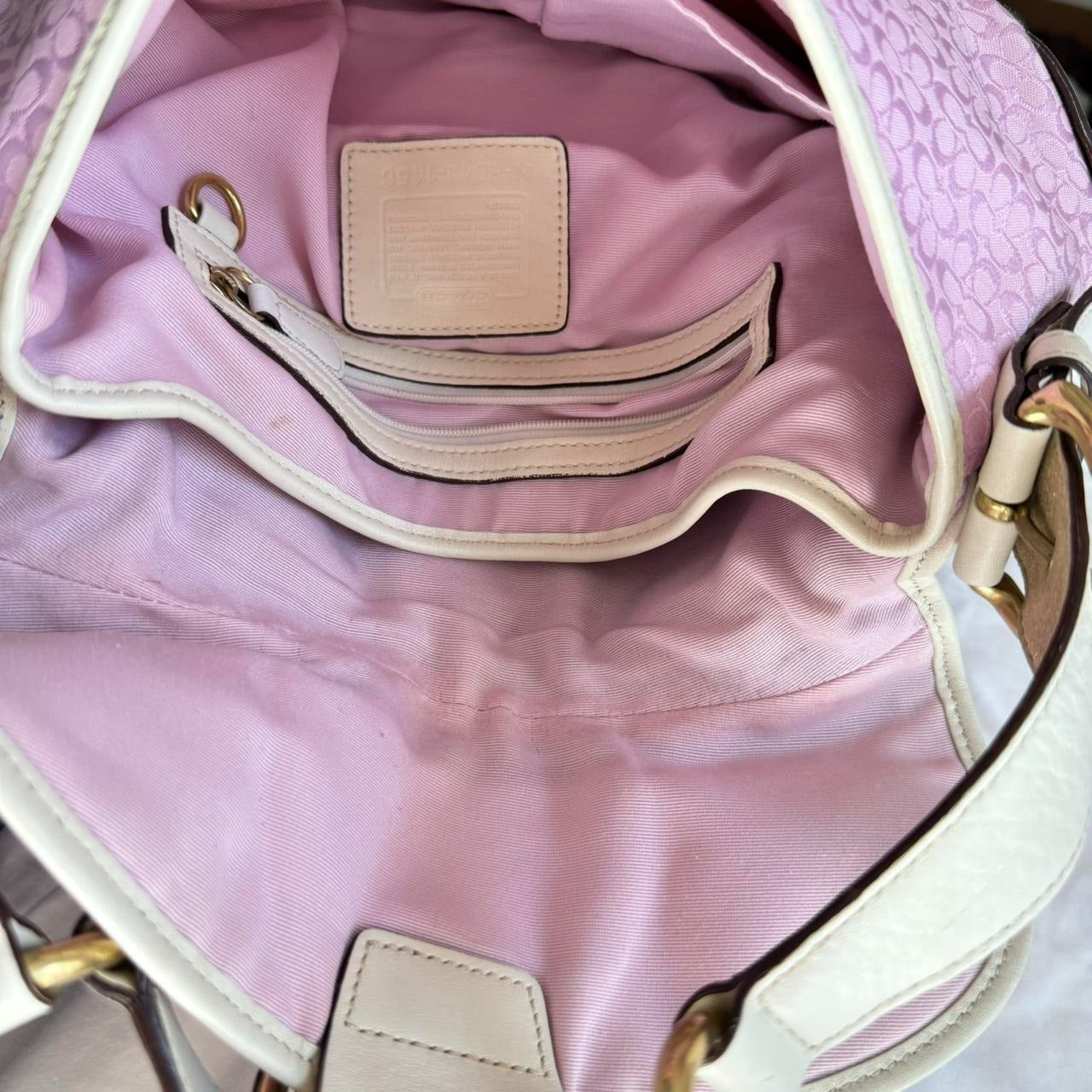 Vintage Coach Soho Jacquard shoulder bag