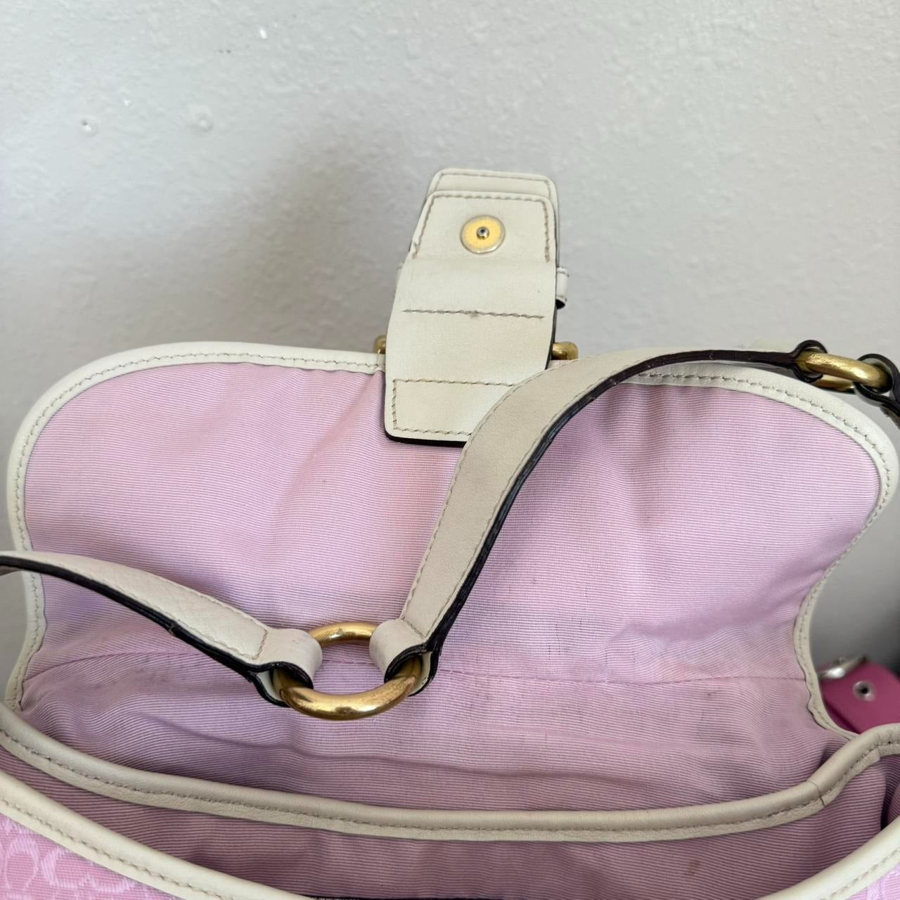 Vintage Coach Soho Jacquard shoulder bag