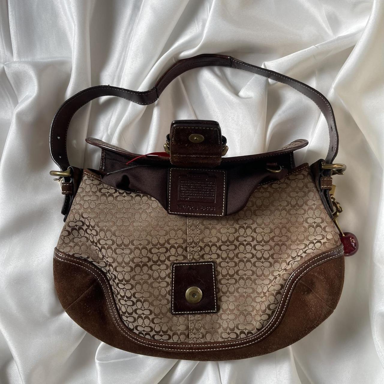π Vintage Coach 2004 Signature Brown Soho π
