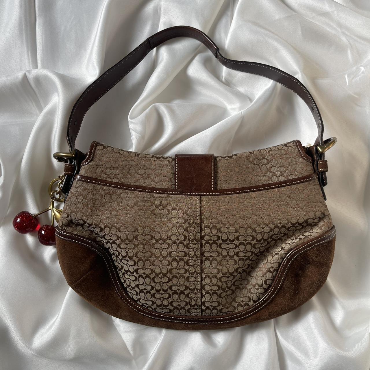 π Vintage Coach 2004 Signature Brown Soho π