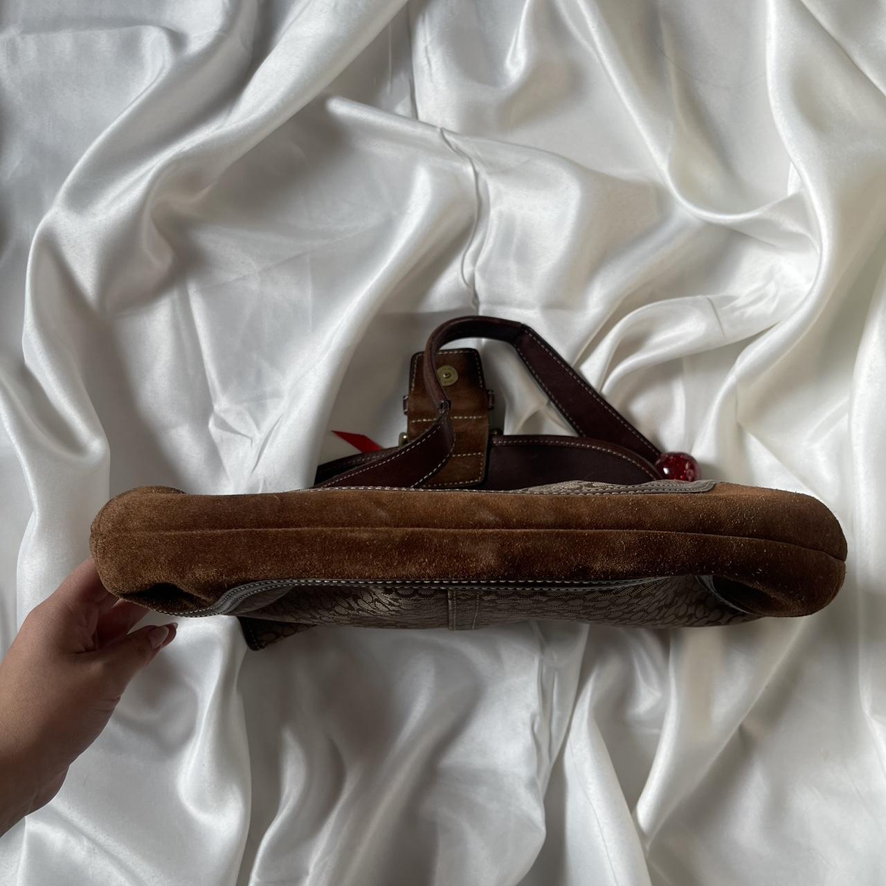 π Vintage Coach 2004 Signature Brown Soho π