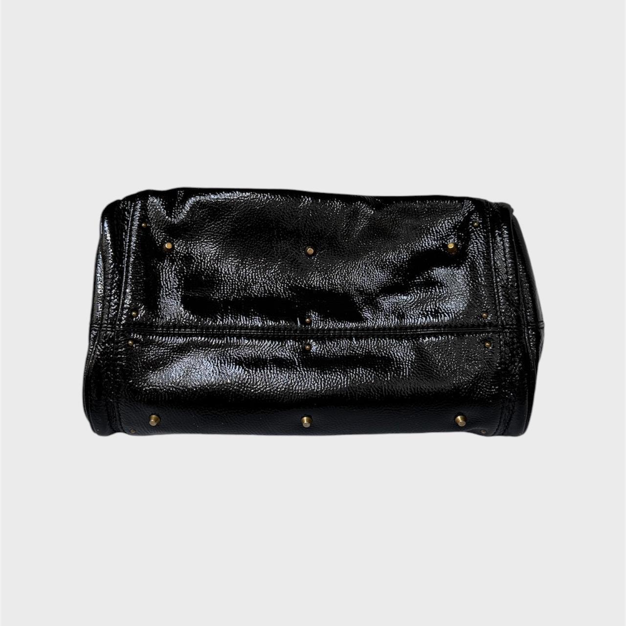 π©·π PreOwned Chloe Paddington black patent leather shoulder Bagπ©·π