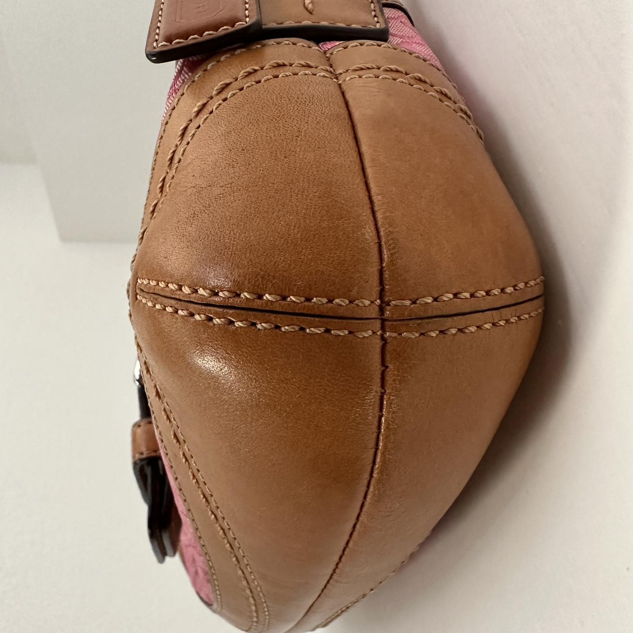 Coach Pink Signature Jacquard Soho Mini Vintage Bagππ