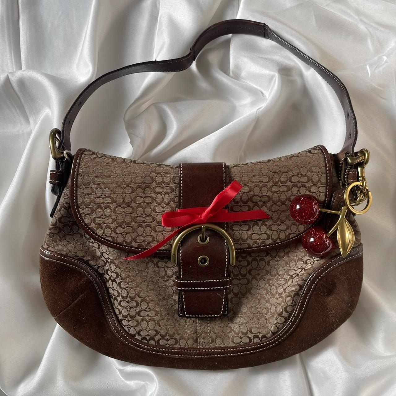 π Vintage Coach 2004 Signature Brown Soho π