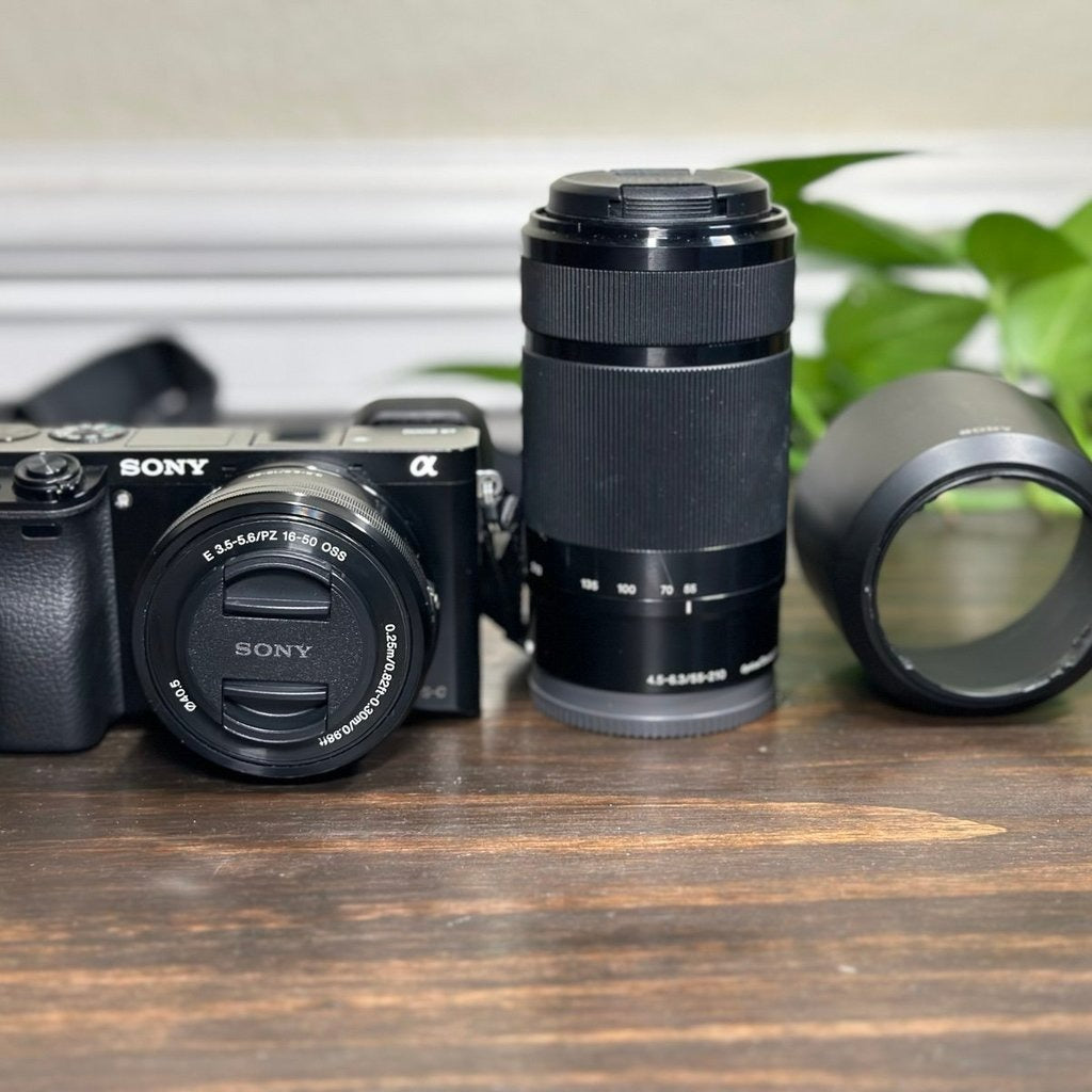π βΛπ Sony Alpha a6000 E-Mount Camera Kit Bundle π₯ ππ·