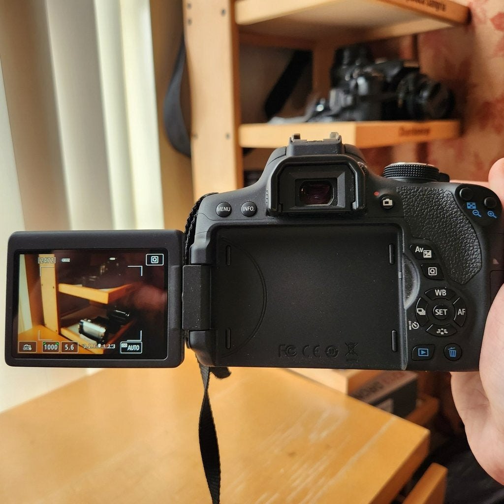 π βΛπ Canon EOS Rebel T6i / 750D Digital Camera with EF-S 18-55mm IS Lens π₯ ππ·
