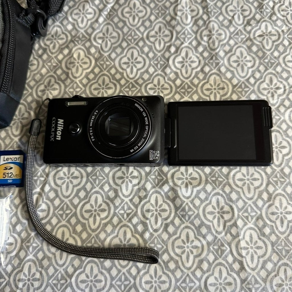 π βΛπ Nikon COOLPIX S6900 16.0MP Digital Camera (Black) with 12x Zoom and Wi-Fi π₯ ππ·