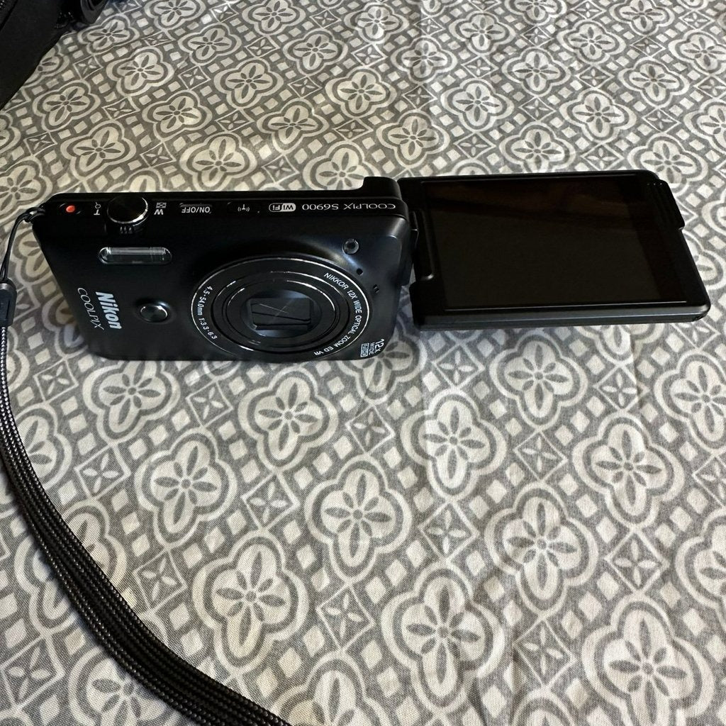 π βΛπ Nikon COOLPIX S6900 16.0MP Digital Camera (Black) with 12x Zoom and Wi-Fi π₯ ππ·