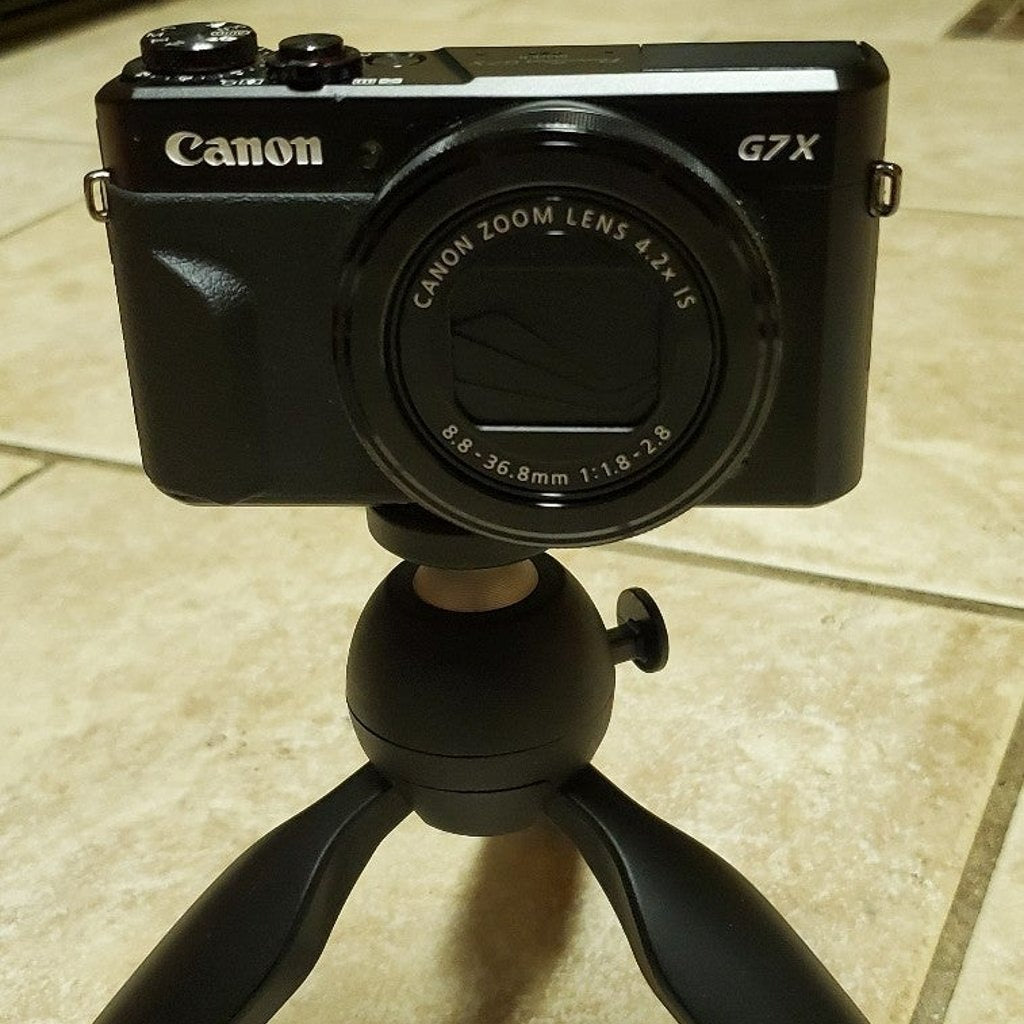 Used π₯ππ· Canon G7X Mark II with Tripod πβΛπ
