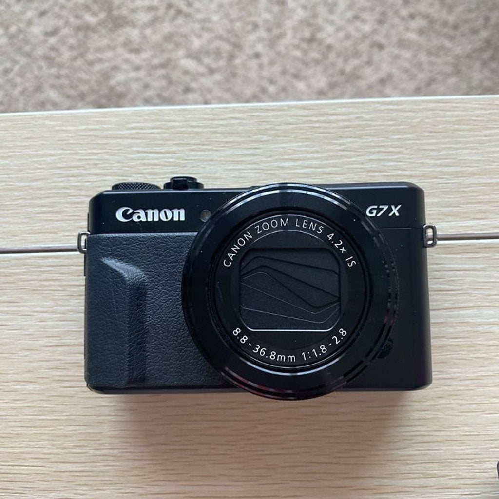 Used πβΛπ Canon PowerShot G7X Mark II Digital Camera Video Creator Kit Bundle π₯ππ·