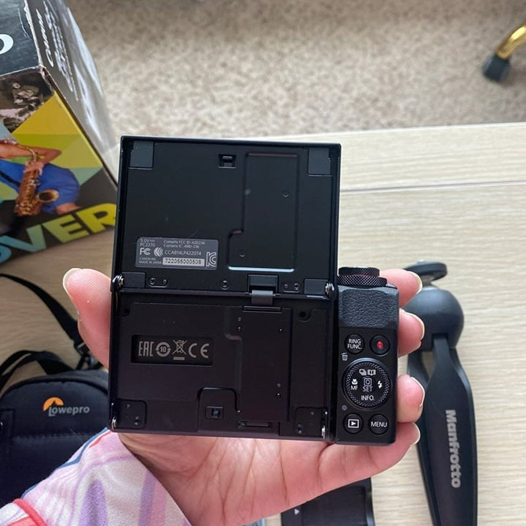 Used πβΛπ Canon PowerShot G7X Mark II Digital Camera Video Creator Kit Bundle π₯ππ·