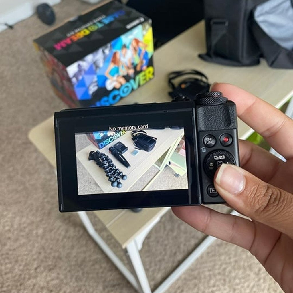 Used πβΛπ Canon PowerShot G7X Mark II Digital Camera Video Creator Kit Bundle π₯ππ·