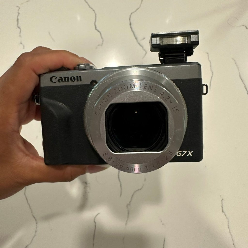 Used πβΛπ Canon PowerShot G7X Mark III - 20.1MP Point & Shoot Digital Camera (Silver) π₯ππ·
