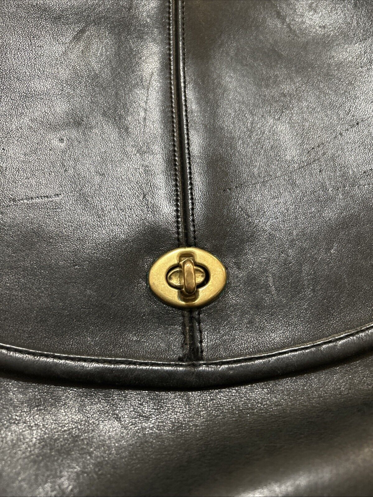 Vintage Coach Cresent Saddle Bag Purse Bag New York Bonnie Cashin🖤🍫