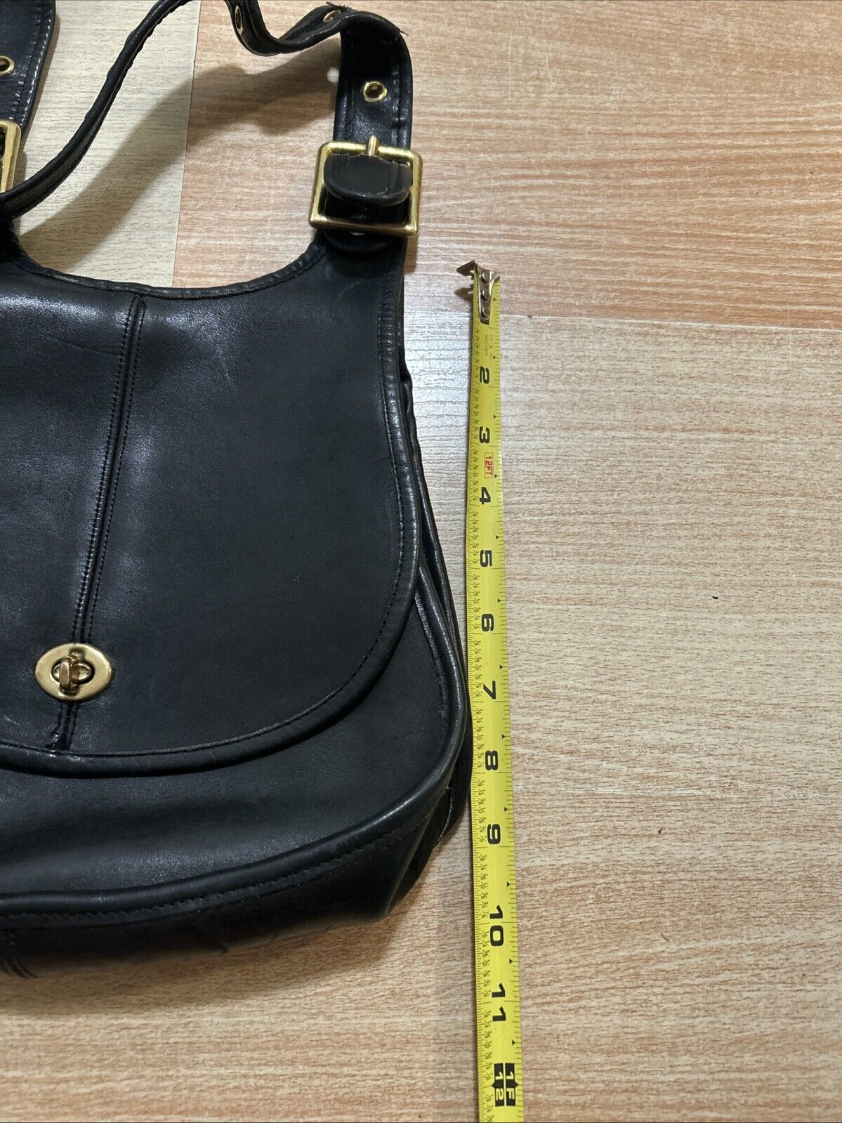 Vintage Coach Cresent Saddle Bag Purse Bag New York Bonnie Cashin🖤🍫