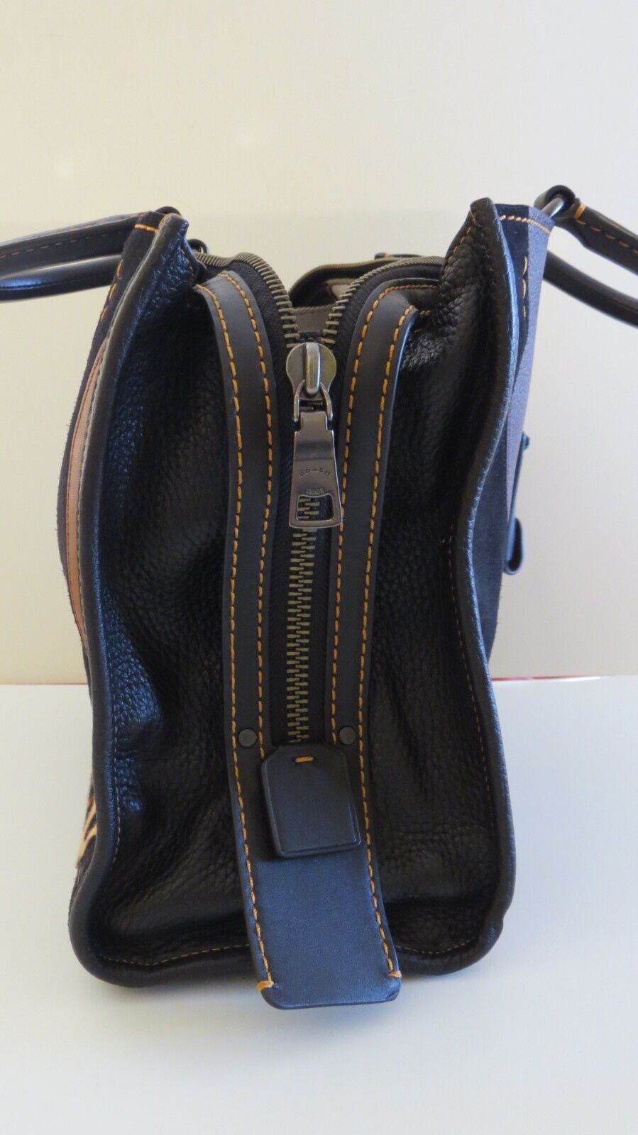 Coach Rogue Bag With Leopard Patchwork B1880 32879๐ฉถ๐๏ธ