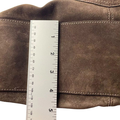 Coach Bleecker Street Haversack LIMITED EDITION RARE Brown Suede🌺🩷