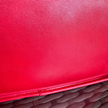 Vintage Coach Red Zippered Clutch 9455🍎🔥