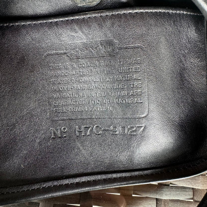Vintage Coach Black 9027 Mini Ergo🩶🏙️