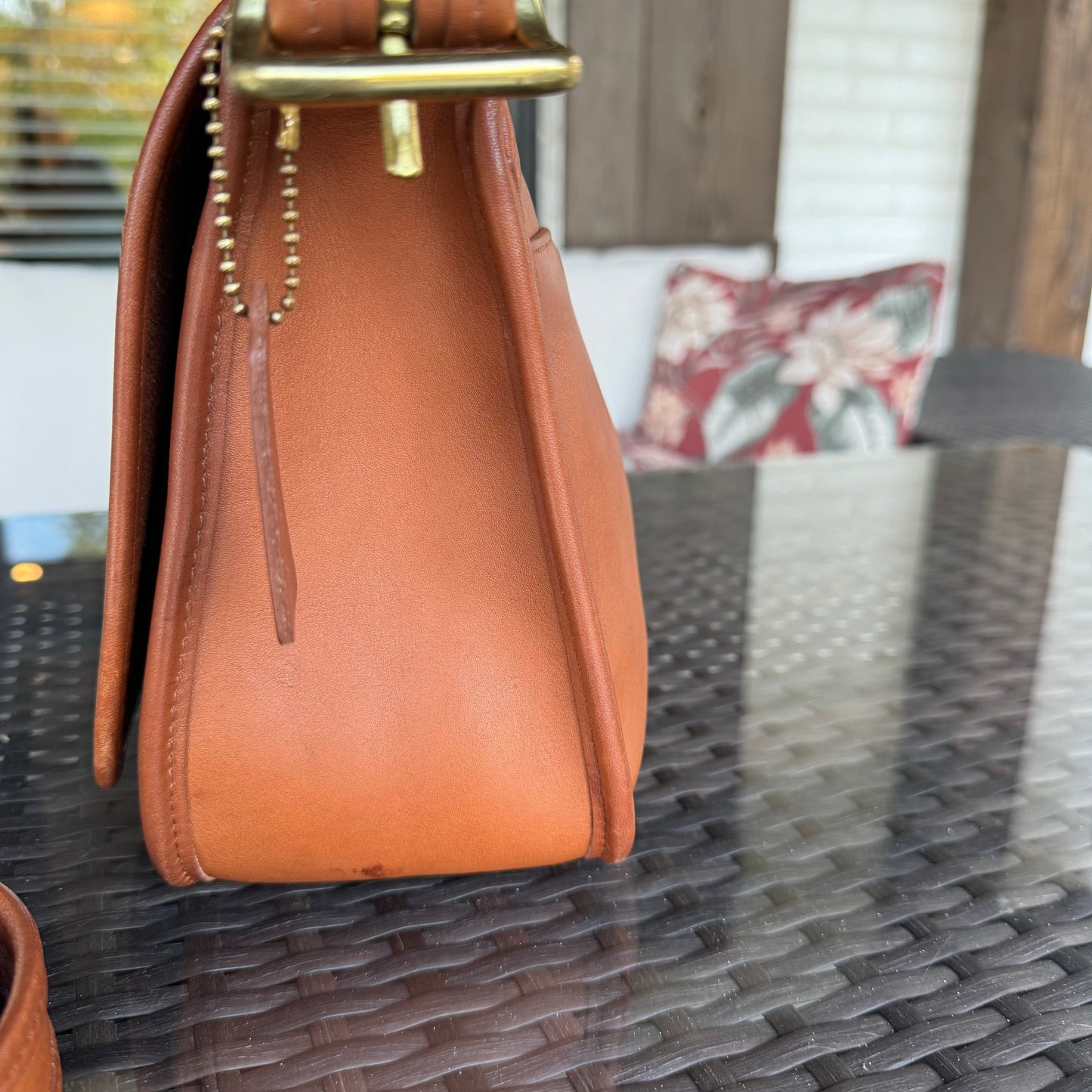Vintage Coach British Tan Patricas Legacy 9951🍂✨