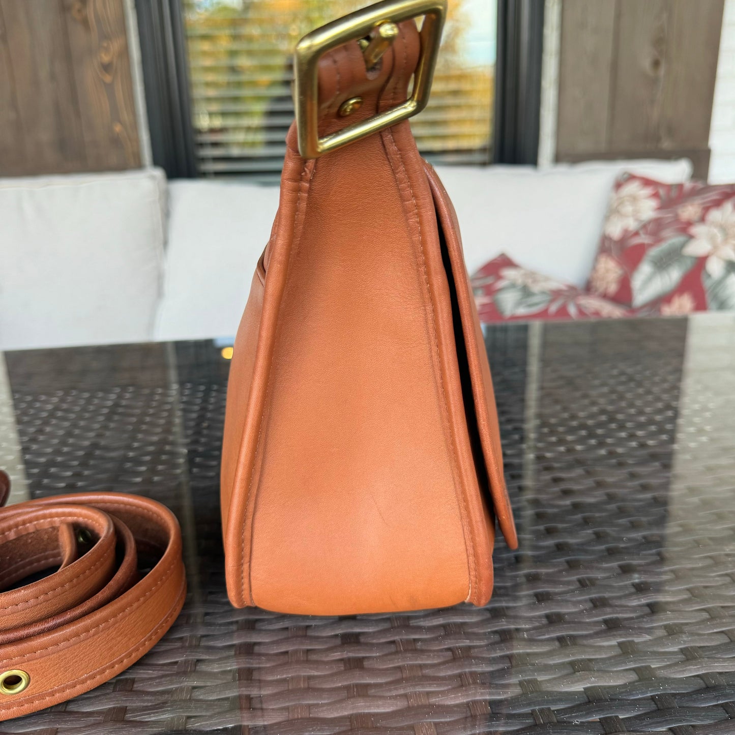 Vintage Coach British Tan Patricas Legacy 9951🍂✨