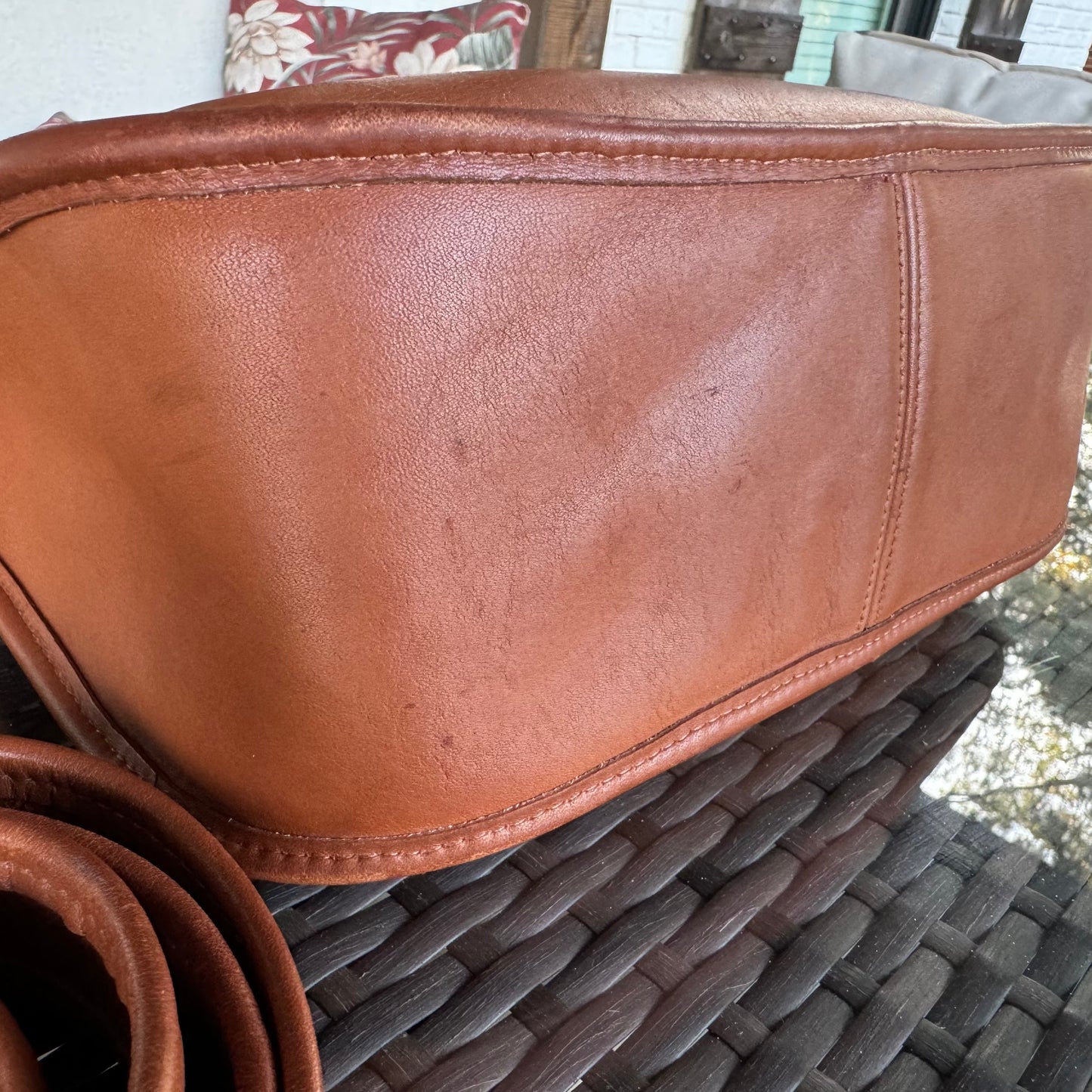 Vintage Coach British Tan Patricas Legacy 9951🍂✨
