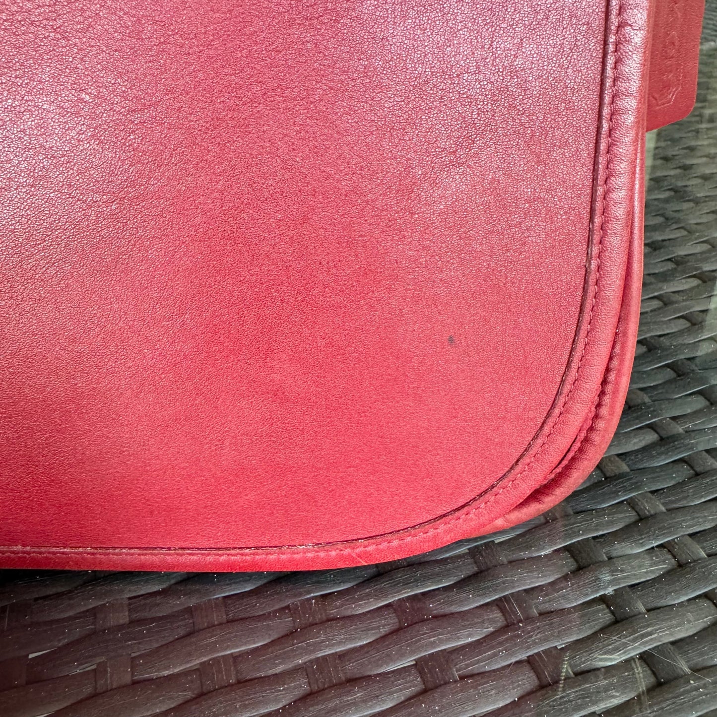 Vintage Coach Red Patricias Legacy 9951🍒❤️‍🔥