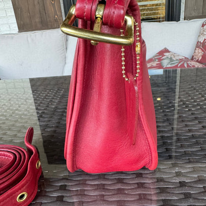 Vintage Coach Red Patricias Legacy 9951🍒❤️‍🔥