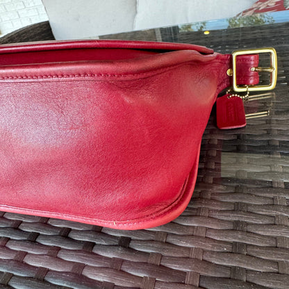 Vintage Coach Red Patricias Legacy 9951🍒❤️‍🔥