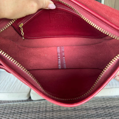 Vintage Coach Red Patricias Legacy 9951🍒❤️‍🔥