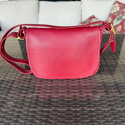 Vintage Coach Red Patricias Legacy 9951🍒❤️‍🔥