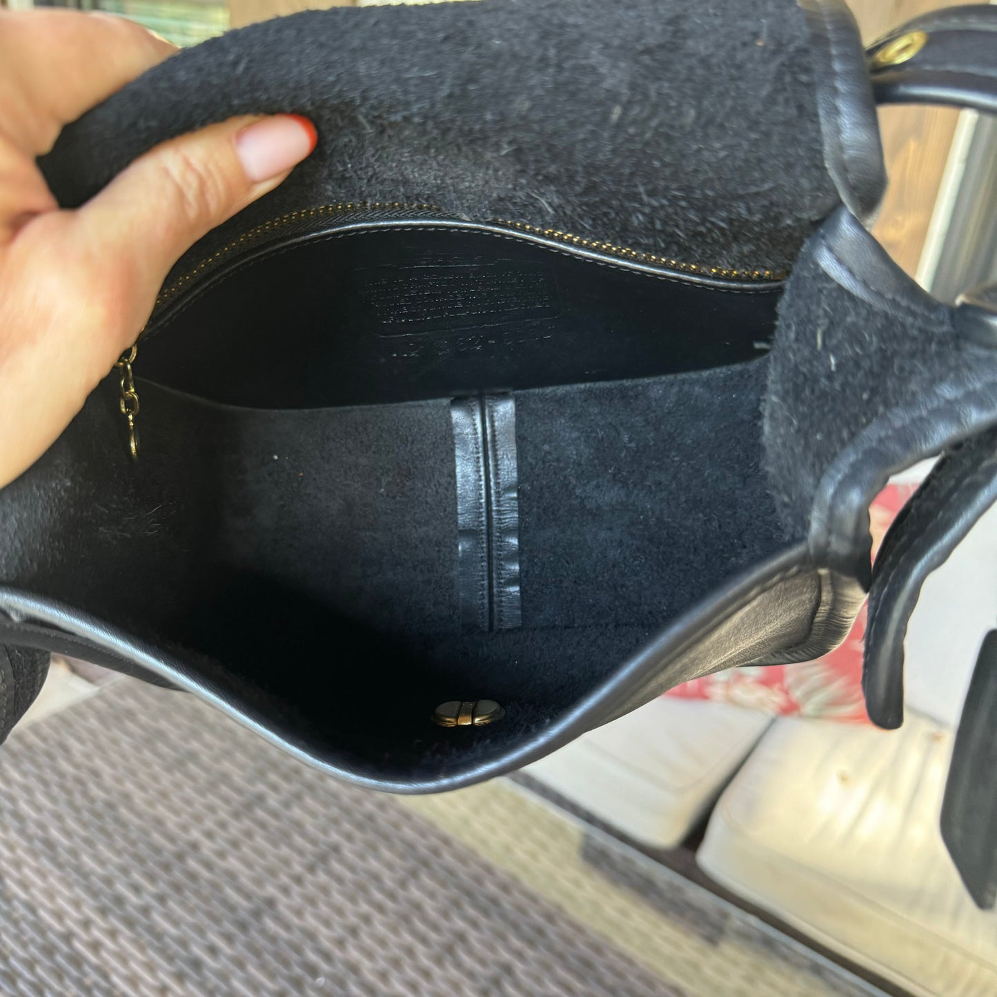 Vintage Coach Black 9965 Legacy Small Flap🩶🏙️