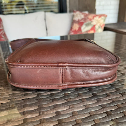 Vintage Coach Mahogany Brown 9020 Mini Ergo Zip🖤🍫