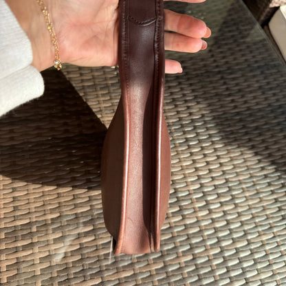 Vintage Coach Mahogany Brown 9020 Mini Ergo Zip🖤🍫