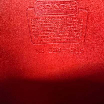 Vintage Coach Red Station Bag 5130🍬⚡