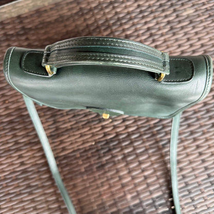 Vintage Coach Bottle Green Station Bag 5130🌲🍀