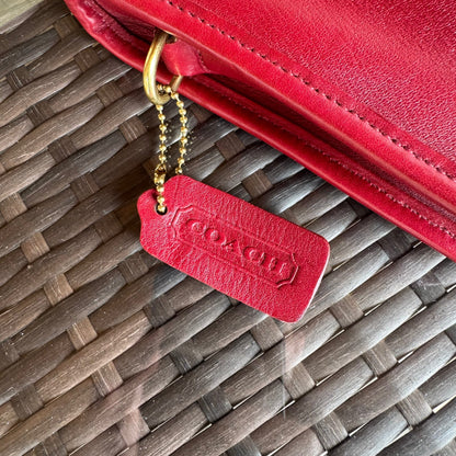 Vintage Coach Red Basic Bag 9455🍎🔥
