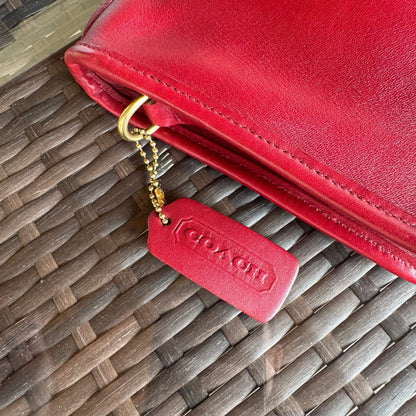 Vintage Coach Red Basic Bag 9455🍎🔥