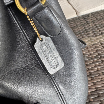 Vintage Coach Black Handle Backpack 9992🖤🍫