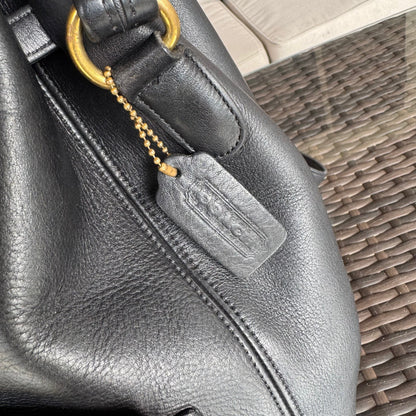 Vintage Coach Black Handle Backpack 9992🖤🍫